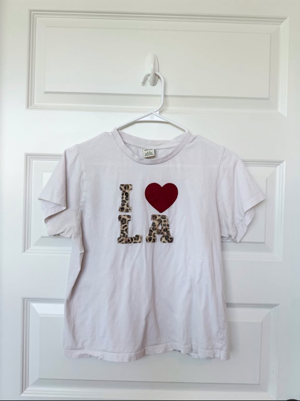 Urban Outfitters I Love LA Graphic Y2K Cropped Baby Tee